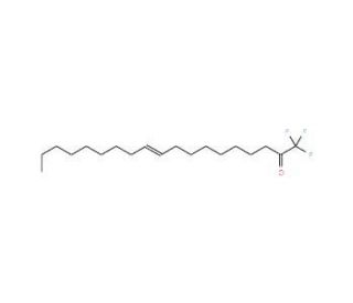 Oleyl trifluoromethyl ketone (CAS 177987-23-4) - chemical structure image