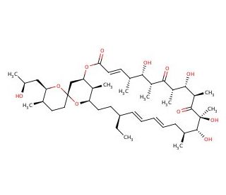 Oligomycin D (CAS 1404-59-7) - chemical structure image