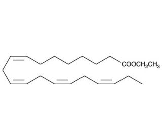 &omega;-3 Arachidonic Acid ethyl ester (CAS 123940-93-2) - chemical structure image