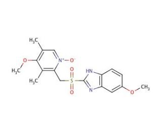 Omeprazole Sulfone N-Oxide (CAS 158812-85-2) - chemical structure image