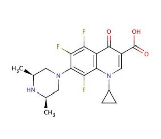 Orbifloxacin (CAS 113617-63-3) - chemical structure image