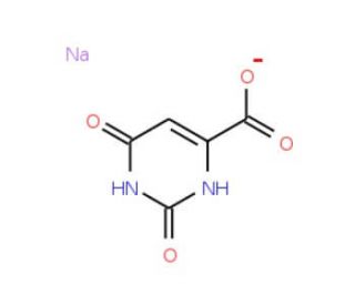 Orotic Acid Monosodium Salt (CAS 154-85-8) - chemical structure image