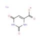 Orotic Acid Monosodium Salt (CAS 154-85-8) - chemical structure image