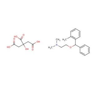 Orphenadrine Citrate Salt (CAS 4682-36-4) - chemical structure image