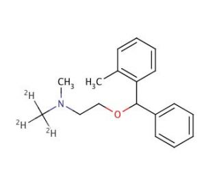 Orphenadrine-d3 Citrate Salt - chemical structure image
