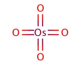Osmium tetroxide (CAS 20816-12-0) - chemical structure image