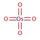 Osmium tetroxide (CAS 20816-12-0) - chemical structure image