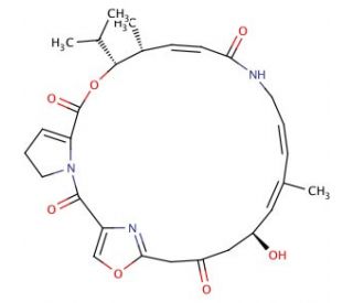 Ostreogrycin A (CAS 21411-53-0) - chemical structure image