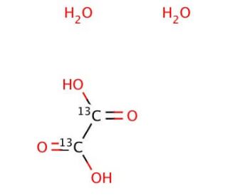 Oxalic acid-13C2 dihydrate (CAS 286367-59-7) - chemical structure image
