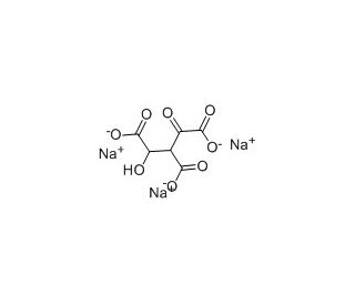 Oxalomalic acid sodium salt (CAS 89304-26-7) - chemical structure image