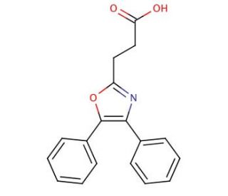 Oxaprozin (CAS 21256-18-8) - chemical structure image