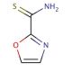 Oxazole-2-carbothioic acid amide (CAS 885274-25-9) - chemical structure image