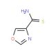 Oxazole-4-carbothioic acid amide (CAS 118802-31-6) - chemical structure image