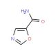 Oxazole-5-carboxylic acid amide (CAS 158178-93-9) - chemical structure image