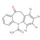 Oxcarbazepine-D4 (Major) (CAS 1020719-71-4) - chemical structure image