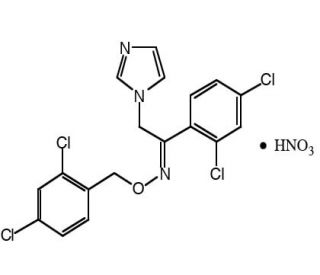 Oxiconazole Nitrate (CAS 64211-46-7) - chemical structure image