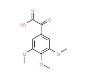 Oxo(3,4,5-trimethoxyphenyl)acetic acid (CAS 88755-16-2) - chemical structure image