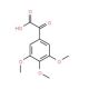 Oxo(3,4,5-trimethoxyphenyl)acetic acid (CAS 88755-16-2) - chemical structure image