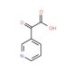 oxo(pyridin-3-yl)acetic acid - chemical structure image