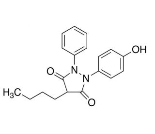 Oxyphenbutazone (CAS 129-20-4) - chemical structure image