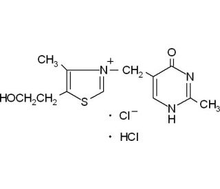 Oxythiamine chloride hydrochloride (CAS 614-05-1) - chemical structure image