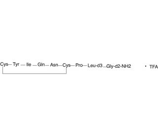 Oxytocin-d5 Trifluoroacetate - chemical structure image
