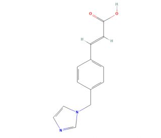 Ozagrel (CAS 82571-53-7) - chemical structure image