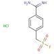 p-APMSF, Hydrochloride (CAS 74938-88-8) - chemical structure image
