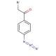 p-Azidophenacyl Bromide (CAS 57018-46-9) - chemical structure image