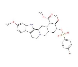 p-Bromobenzenesulfonate Reserpic Acid Methyl Ester - chemical structure image
