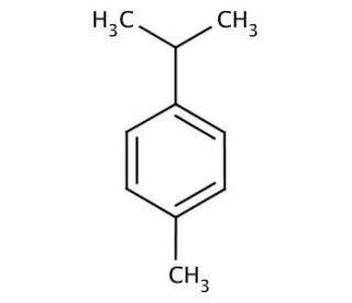 p-Cymene (CAS 99-87-6) - chemical structure image