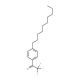 p-Decyl-alpha,alpha,alpha-trifluoroacetophenone (CAS 100444-41-5) - chemical structure image
