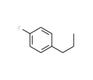 p-Fluoropropylbenzene (CAS 405-64-1) - chemical structure image