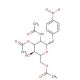 p-Nitrophenyl 2-Acetamido-2-deoxy-3,6-di-O-acetyl-β-D-glucopyranoside (CAS 61891-87-0) - chemical structure image