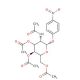 p-Nitrophenyl 2-Acetamido-3,4,6-tri-O-acetyl-β-D-glucopyranoside (CAS 13089-27-5) - chemical structure image