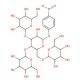 p-Nitrophenyl 3,4,6-Tri-O-(α-D-mannopyranosyl)-β-D-mannopyranoside - chemical structure image