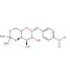 p-Nitrophenyl 4,6-O-Isopropylidene-α-D-galactopyranoside (CAS 29781-31-5) - chemical structure image