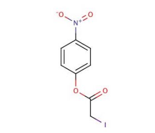 p-Nitrophenyl Iodoacetate (CAS 31252-85-4) - chemical structure image