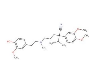 p-O-Desmethyl Verapamil (CAS 77326-93-3) - chemical structure image