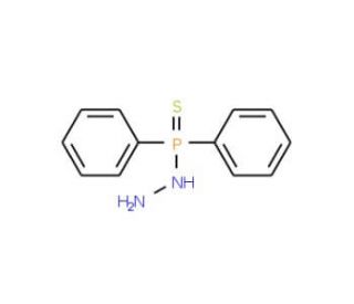 P,P-diphenylphosphinothioic hydrazide (CAS 41309-60-8) - chemical structure image