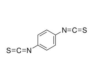 p-Phenylene diisothiocyanate (CAS 4044-65-9) - chemical structure image