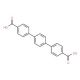 p-Terphenyl-4,4′′-dicarboxylic acid (CAS 13653-84-4) - chemical structure image