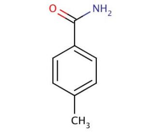 p-Toluamide (CAS 619-55-6) - chemical structure image