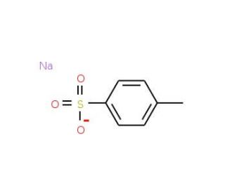 p-Toluenesulfonic acid sodium salt (CAS 657-84-1) - chemical structure image