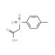 p-Toluenesulfonylacetic acid (CAS 3937-96-0) - chemical structure image