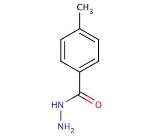 p-Toluic hydrazide (CAS 3619-22-5) - chemical structure image