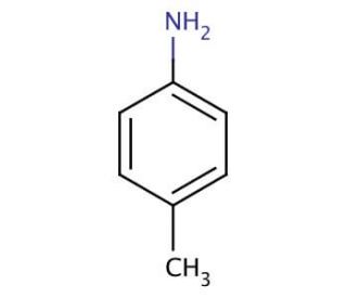 p-Toluidine (CAS 106-49-0) - chemical structure image