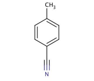 p-Tolunitrile (CAS 104-85-8) - chemical structure image