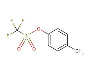 p-Tolyl trifluoromethanesulfonate (CAS 29540-83-8) - chemical structure image