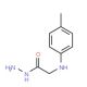 p-Tolylamino-acetic acid hydrazide (CAS 2350-99-4) - chemical structure image